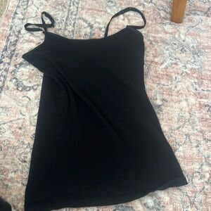 black cami tank
